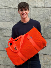 City Bag Monocrome Orange Fluo