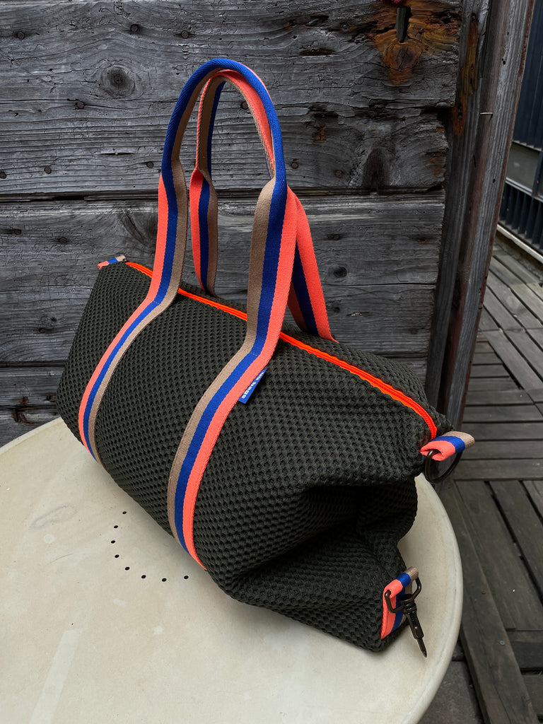 VALENTINA BAG neoprene army + manico 25