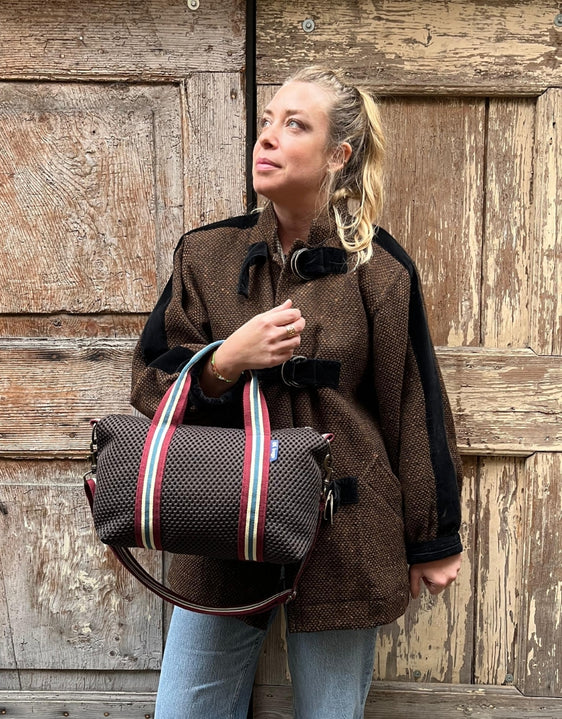 GRESSINA neoprene marrone + manico 10