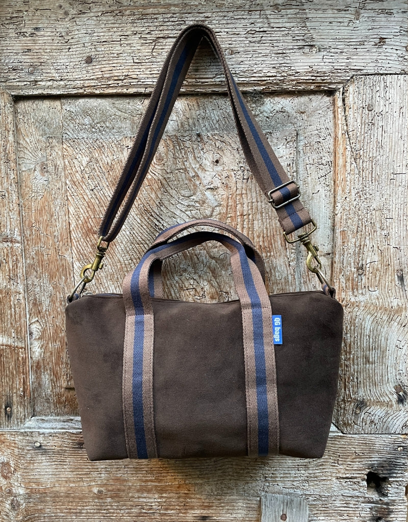 GRESSINA velluto impermeabile marrone + manico 90