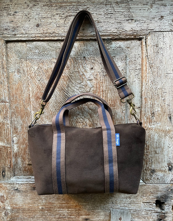 GRESSINA velluto impermeabile marrone + manico 90