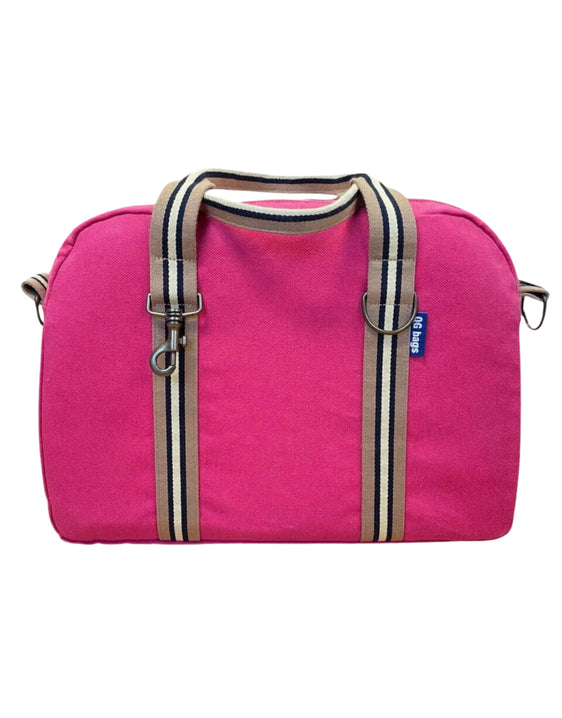 OFFICE fuchsia cotton + handle 20