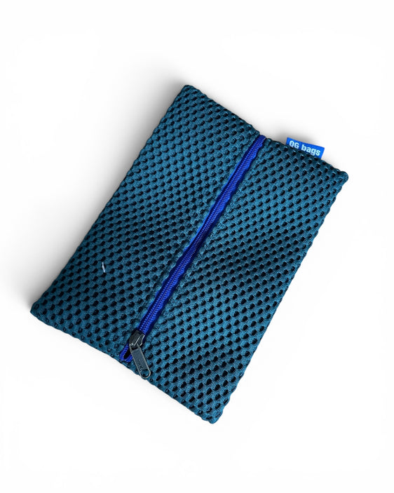 SOGLIOLA neoprene petrolio + cerniera blu elettrico