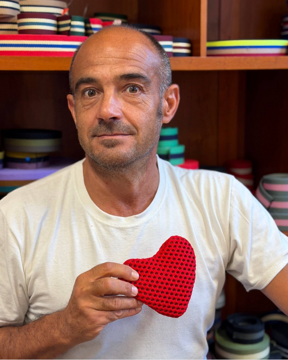CUORICINI neoprene rosso