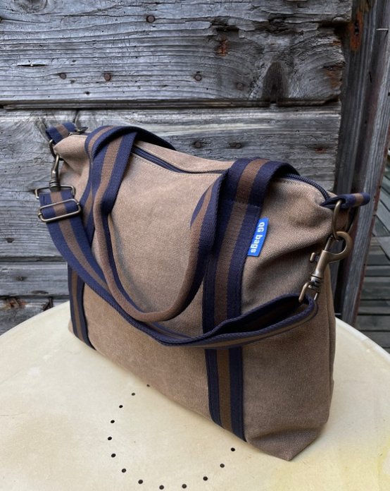 Grace Bag tessuto marroncino - manico 91