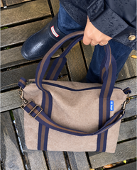 Grace Bag neoprene petrol blue + handle 94