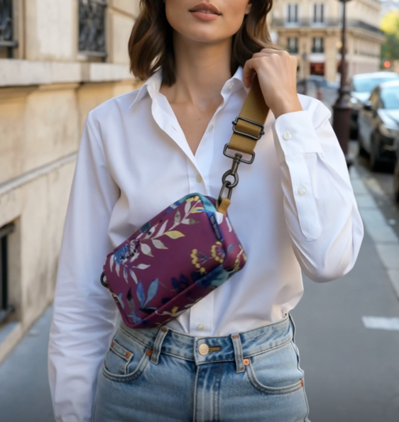 PILLOLA PLUS velluto impermeabile Japan giallo + manico senape