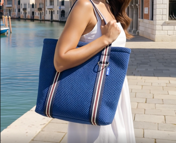 SAC neoprene blu elettrico + manico 14