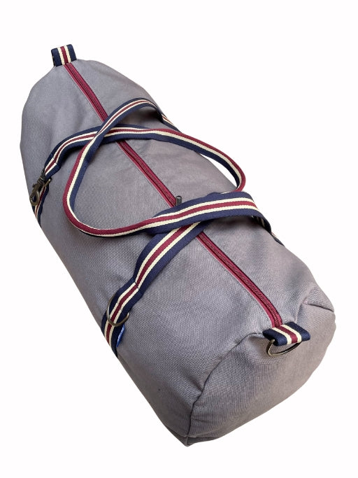 TRAVEL gray herringbone fabric + handle 70
