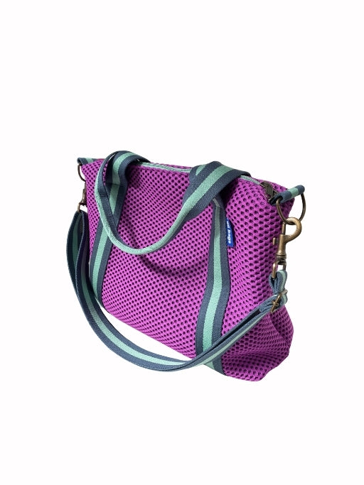 GRACE BAG neoprene ciclamino + manico BAB