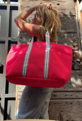 Super Bag neoprene fucsia fluo + manico 95