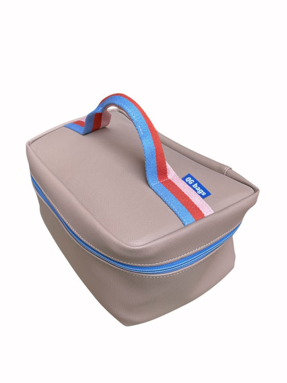 LUISA waterproof eco-leather ivory + handle 86