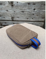 BEAUTY MAN tessuto marroncino + manico 81