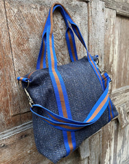 Grace Bag neoprene petrol blue + handle 94