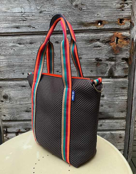 GIGI BAG neoprene marrone + manico 50