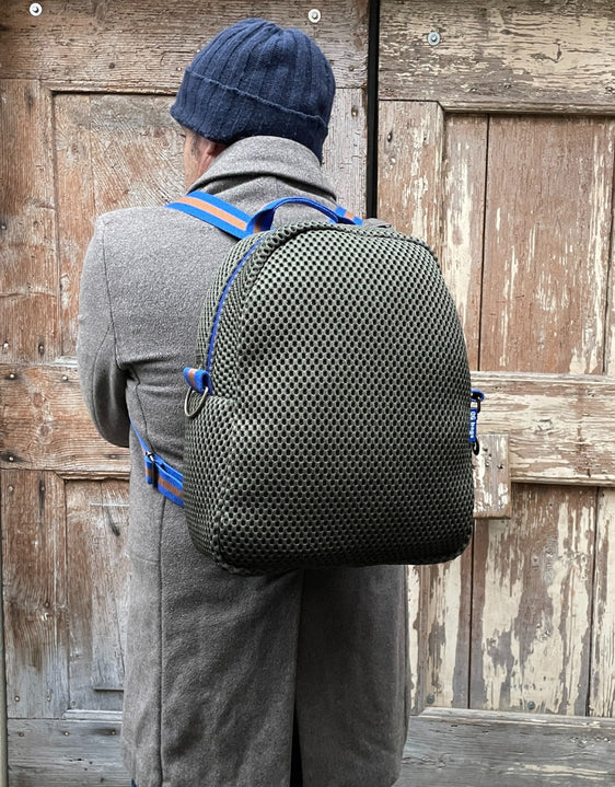 ZAINO neoprene verdone + manico 81