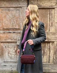 PILLOLA PLUS pelosino bordeaux + manico brillo