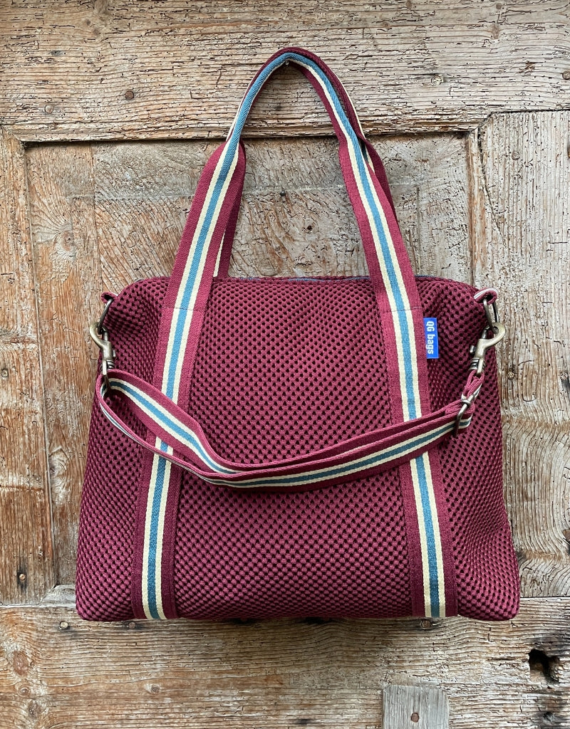 Grace Bag neoprene bordeaux+ manico 10