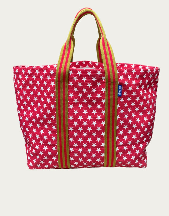 Super Bag neon fuchsia neoprene + handle 95