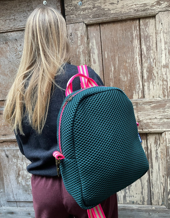 ZAINO neoprene petrolio + manico 7