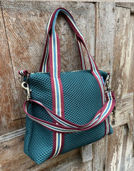 Grace Bag neoprene petrolio + manico 10