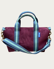 GRESSINA velluto impermeabile bordeaux + manico BAB