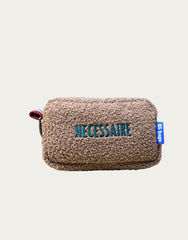 PILLOLA pelosino castoro + ricamo petrolio