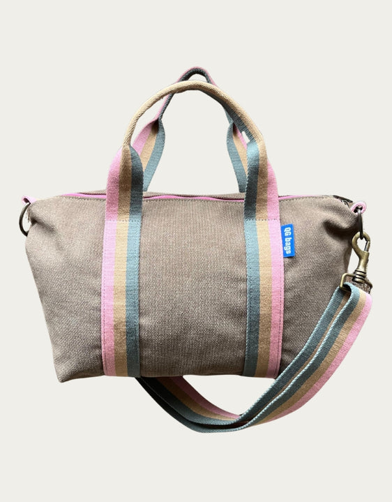 GRESSINA tessuto marrone chiaro + manico 89