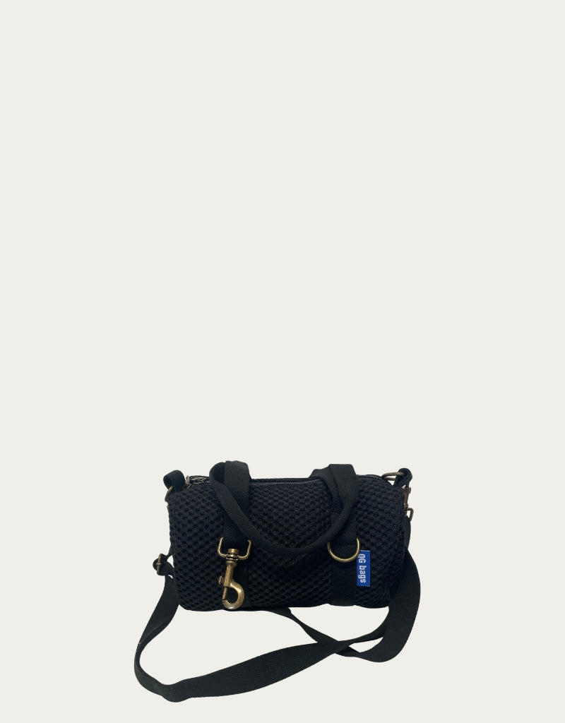 MINI BAULETTO neoprene nero - manico nero